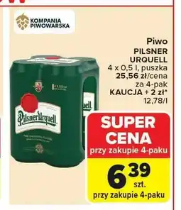 Carrefour Piwo Pilsner Urquell 4-pak oferta