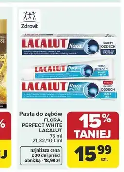 Carrefour Pasta do zębów Lacalut Perfect White oferta