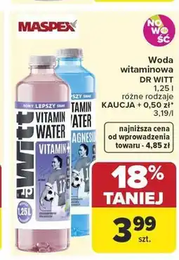 Carrefour Woda witaminowa Dr Witt oferta
