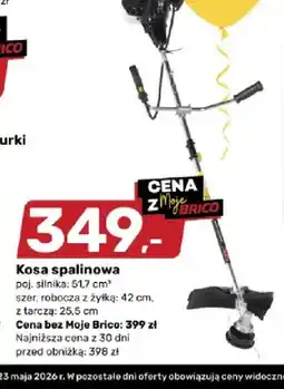 Bricomarche Kosa spalinowa poj. silnika: 51,7cm³ oferta