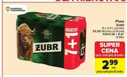 Carrefour Piwo Żubr 8-pak oferta