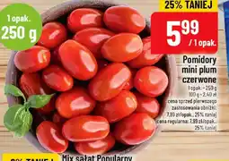 Polomarket Pomidory mini plum czerwone oferta