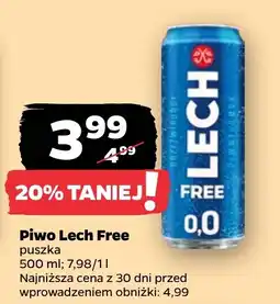 Netto Piwo Lech Free puszka oferta