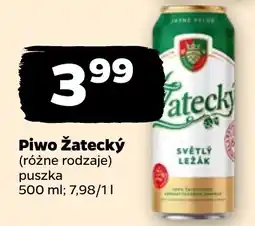 Netto Piwo Žatecký puszka oferta