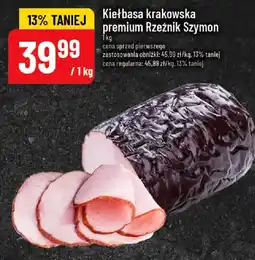 Polomarket Rzeźnik Szymon Kiełbasa krakowska premium oferta