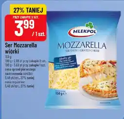 Polomarket Mlekpol Ser Mozzarella wiórki oferta