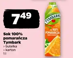 Netto Sok 100% pomarańcza Tymbark oferta