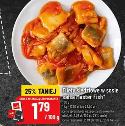 Polomarket Master Fish Filety śledziowe w sosie salsa oferta
