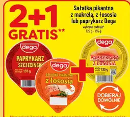 Polomarket Dega Sałatka pikantna z makrelą, z łososia lub paprykarz oferta