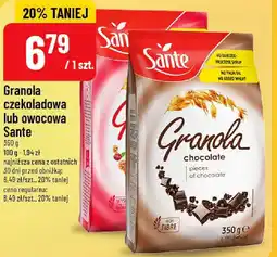 Polomarket Sante Granola czekoladowa lub owocowa oferta