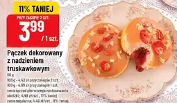 Polomarket Pączek dekorowany z nadzieniem truskawkowym oferta