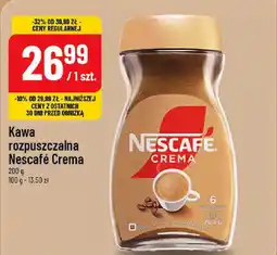 Polomarket Nescafe Kawa rozpuszczalna Crema oferta