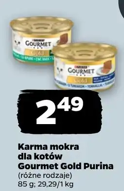 Netto Karma mokra dla kotów Gourmet Gold Purina oferta