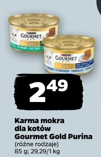 Netto Karma mokra dla kotów Gourmet Gold Purina oferta