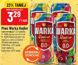 Polomarket Warka Piwo Radler oferta