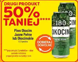 Polomarket Okocim Piwo Jasne Pełne lub Okocimskie oferta