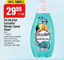 Polomarket Coccolino Żel lub płyn Wonder Speed Clean oferta
