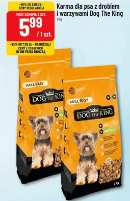Polomarket Dog The King Karma dla psa z drobiem i warzywami oferta