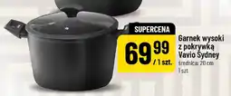 Polomarket Garnek wysoki z pokrywką Vavio Sydney oferta