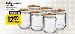 Polomarket Słoiki z kolorową zakrętką oferta