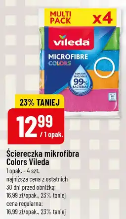 Polomarket Ściereczka mikrofibra Colors Vileda oferta