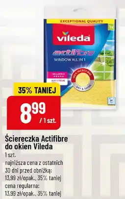 Polomarket Ściereczka Actifibre do okien Vileda oferta