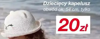 Dziecięcy kapelusz