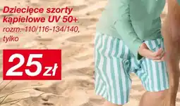 KiK Dziecięce szorty kąpielowe UV 50+ oferta