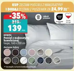 Biedronka Detexpol Pościel z makosatyny bawełnianej oferta