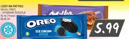 Słoneczko Milka Oreo Lody na patyku oferta