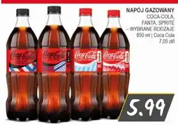 Słoneczko Napój gazowany Coca-Cola, Fanta, Sprite oferta
