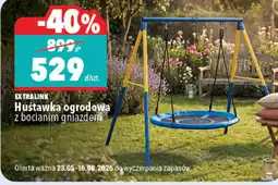 Biedronka Extralink Huśtawka ogrodowa z bocianim gniazdem oferta