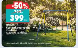 Biedronka Extralink Huśtawka ogrodowa dla dzieci podwójna, niebieska oferta