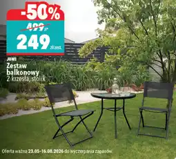 Biedronka Jumi Zestaw balkonowy oferta