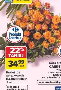Carrefour Bukiet róż Carrefour oferta