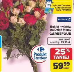 Carrefour Bukiet kwiatów Carrefour oferta