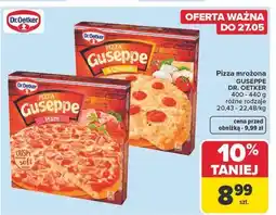 Carrefour Pizza cztery sery Dr. Oetker Guseppe oferta