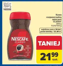 Carrefour Kawa Nescafe Classic oferta