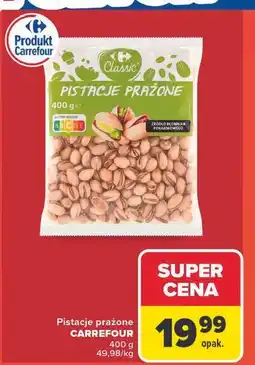 Carrefour Pistacje prażone solone K-Classic oferta