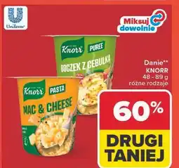 Carrefour Puree boczek z cebulką Knorr oferta