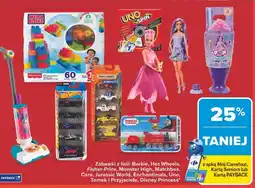 Carrefour Klocki mega bloks pociąg edukacyjny Fisher-Price oferta