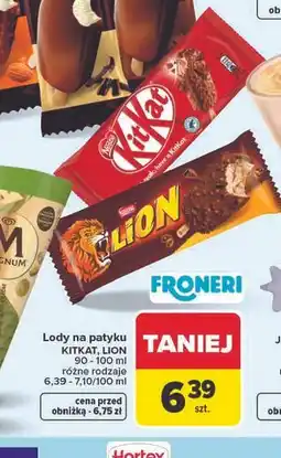 Carrefour Lody Kitkat oferta
