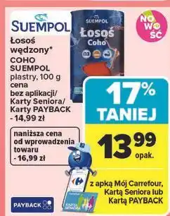 Carrefour Łosoś coho Suempol oferta