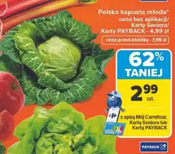 Carrefour Kapusta młoda polska oferta