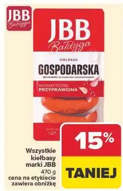 Carrefour Kiełbasa gospodarska Jbb Bałdyga oferta