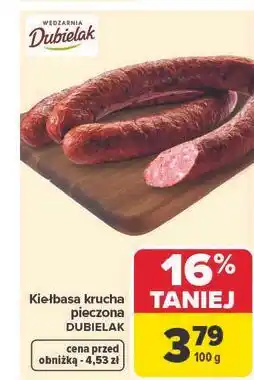 Carrefour Kiełbasa krucha pieczona Dubielak oferta