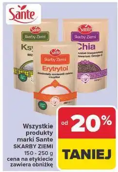Carrefour Nasiona chia Sante Skarby Ziemi oferta