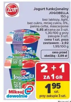 Carrefour Jogurt mascarpone z maliną Zott Finezja oferta