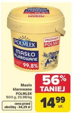 Carrefour Masło klarowane Polmlek oferta