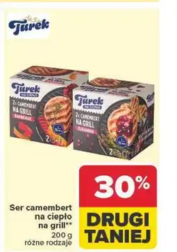 Carrefour Ser camembert na ciepło barbeque Turek Naturek oferta